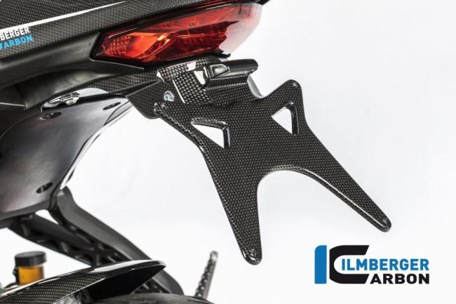 Number plate holder short gloss Carbon - Ducati Supersport 939