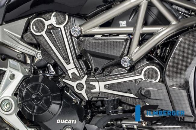 Zahnriemenabd. mit Zierleisten glanz Ducati XDiavel'16