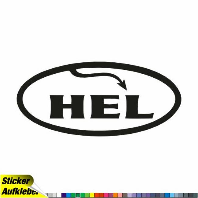 HEL - Aufkleber Sponsorenaufkleber Sticker