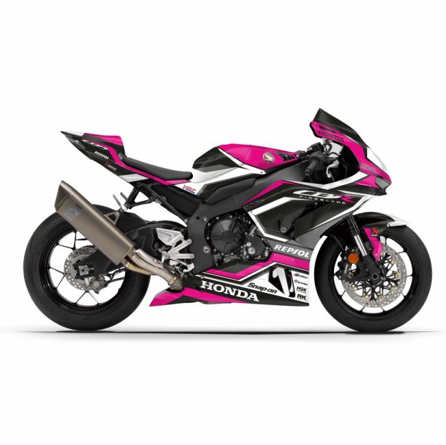 HONDA CBR 1000 RR-R (20-23) "DSG1 - Lady" Graphics Stickerkit HONDA CBR 1000 RR-R (20-23) "DSG1 - Lady" Graphics Stickerkit