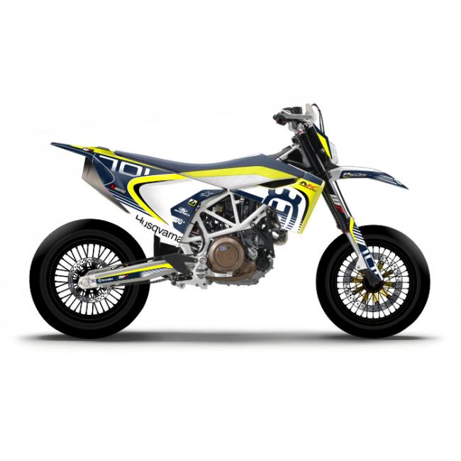 Husqvarna 701 Dekor Kit Graphics 2017-