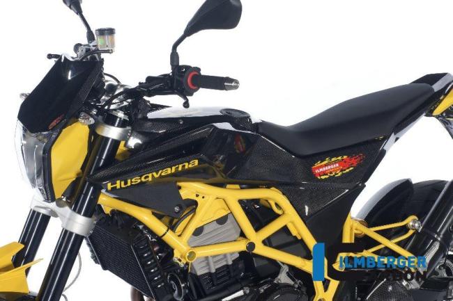 Verkleidungsseitenteil links Carbon