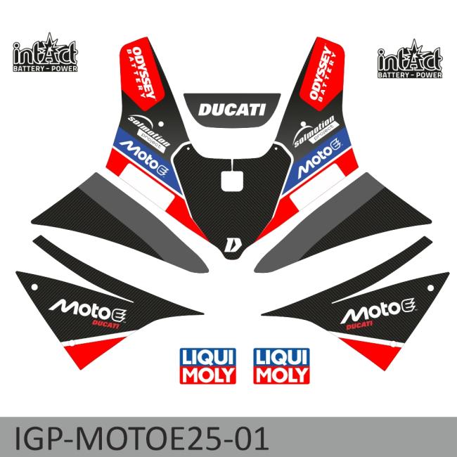 Ducati - Intact-GP MotoE Spare Parts "Front - Oberteile"