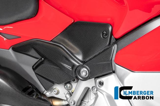 Seitendeckel am tank rechts Carbon matt Panigale V4 2025