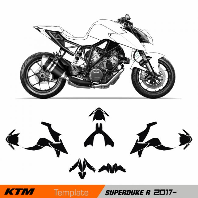 KTM SuperDuke R 2017 - Template