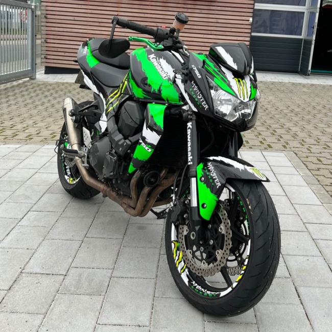 Kawasaki Z750 (07-12) "MONSTER" Graphics Kawasaki Z750 (07-12) "MONSTER" Graphics