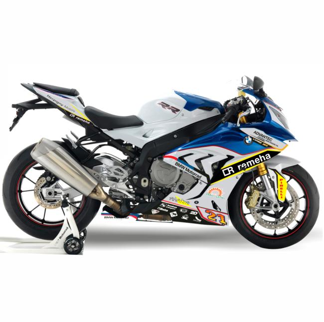BMW S1000RR  15-18 Dekor Stickerkit "REITI#21" IDM 2015