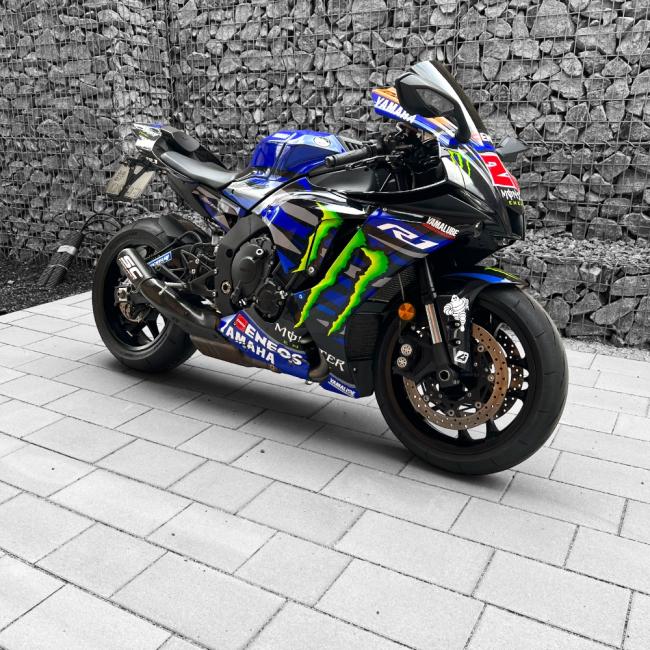 YAMAHA R1 (RN65) 20-24 "Monster Camou" Dekor Stickerkit