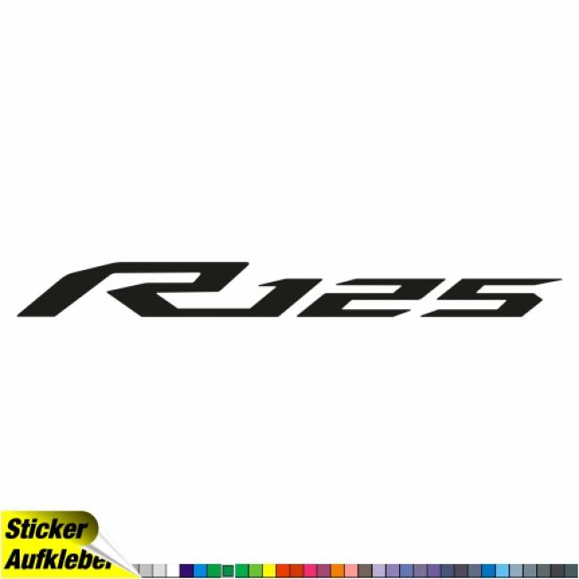 YAMAHA - R125 (2020) - Logo Aufkleber Sticker Decal