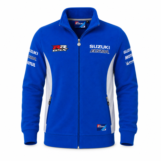 SUZUKI ECSTAR Racing Fleece Jacke