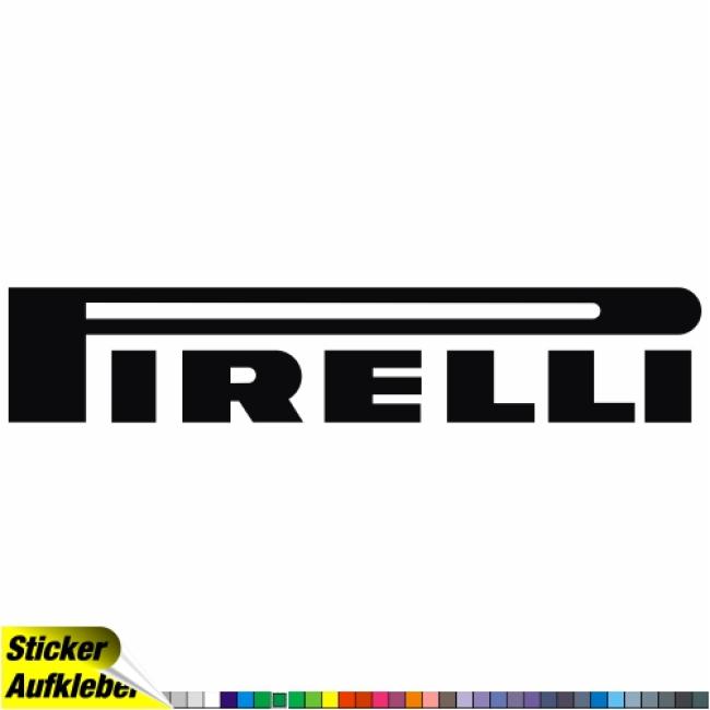 - Pirelli - Aufkleber Sponsorenaufkleber Sticker