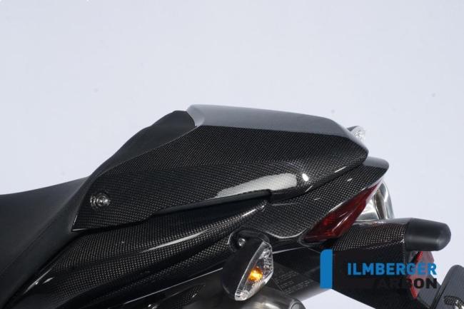 Pillion seat cover carbon