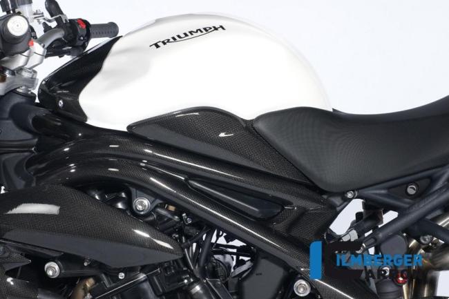 Tankseitendeckel links Carbon