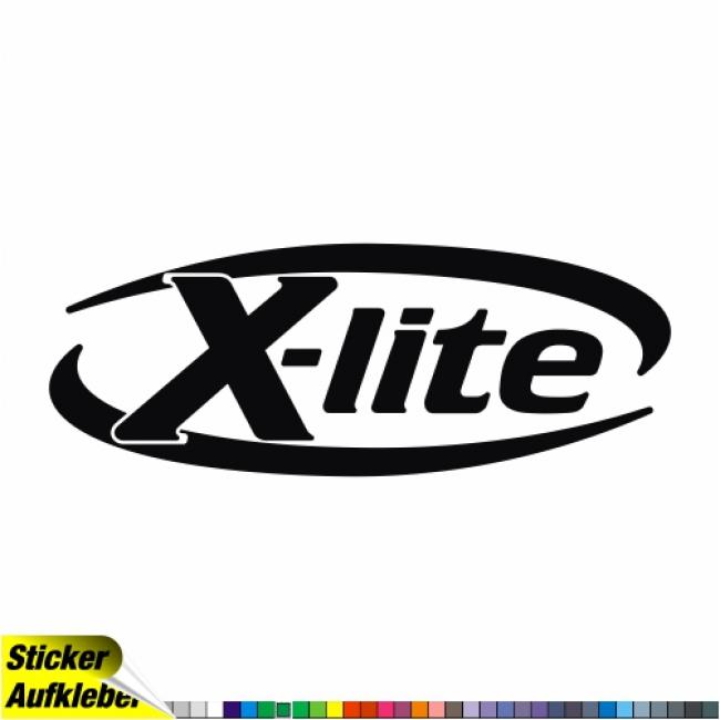 - X-Lite - Aufkleber Sponsorenaufkleber Sticker