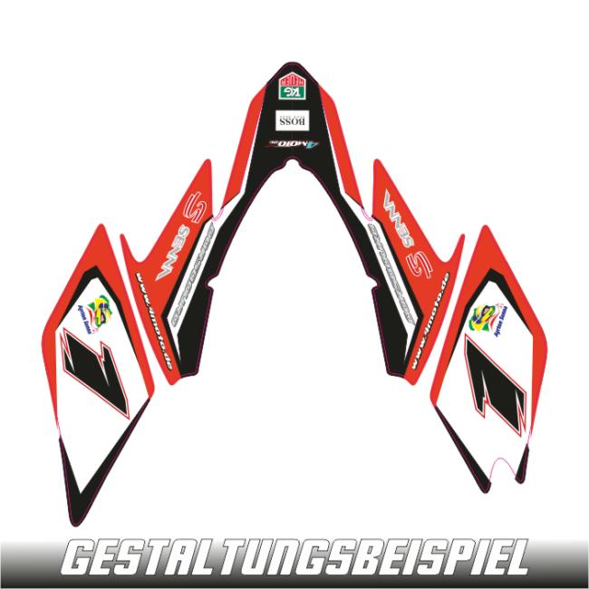 Aprilia Dorsoduro 2008-2014 - Template Schnittvorlage Cutcontour