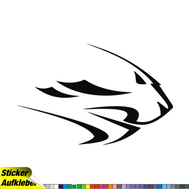 - aprilia Lion Factory rechts - Aufkleber Sticker Decal