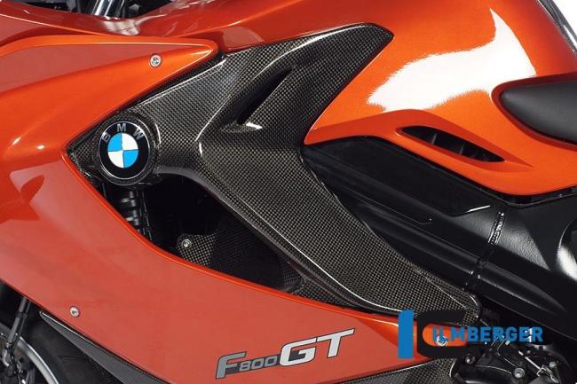 Fairing side panel cover left carbon