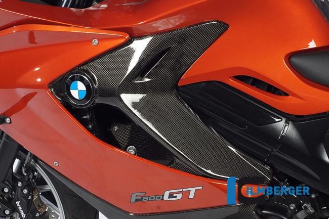 Fairing side panel cover left carbon