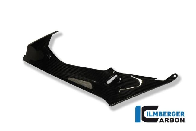 Left side cover on the tank carbon