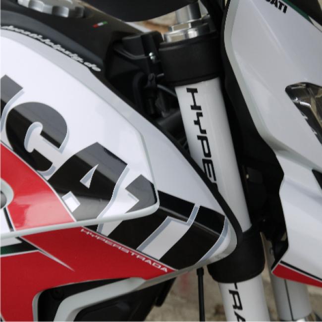 DUCATI Hypermotard / Hyperstrada (13-18) Dekor Stickerkit