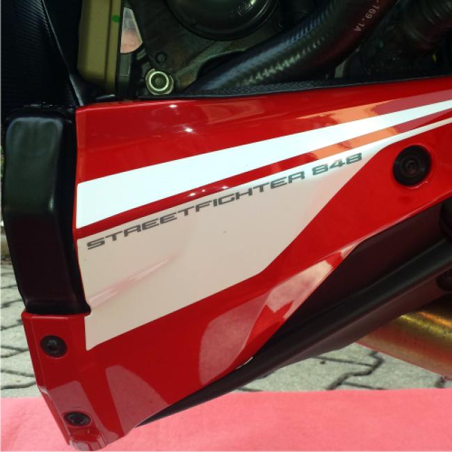DUCATI Streetfighter 848 ab 2014 Tricolore Dekor Stickerkit