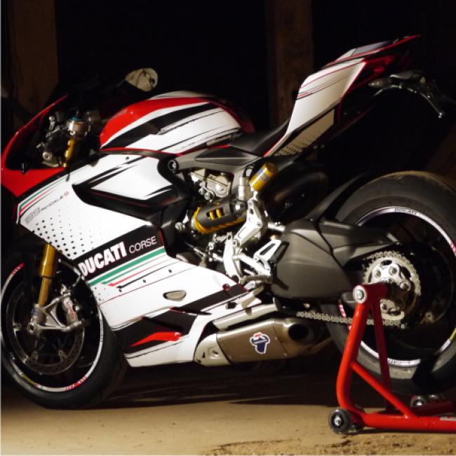 DUCATI Panigale 899 | 1199 (13-14) PR-Design #3 Dekor Stickerkit