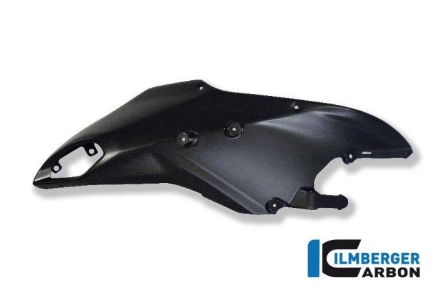 Left air intake channel cover carbon