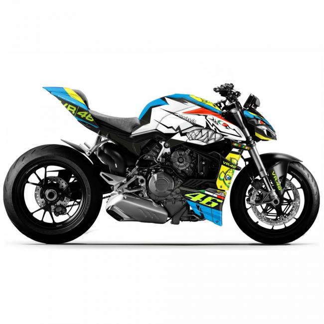 DUCATI Streetfighter V4 (20-22) "Rossi-Sharky" Dekor