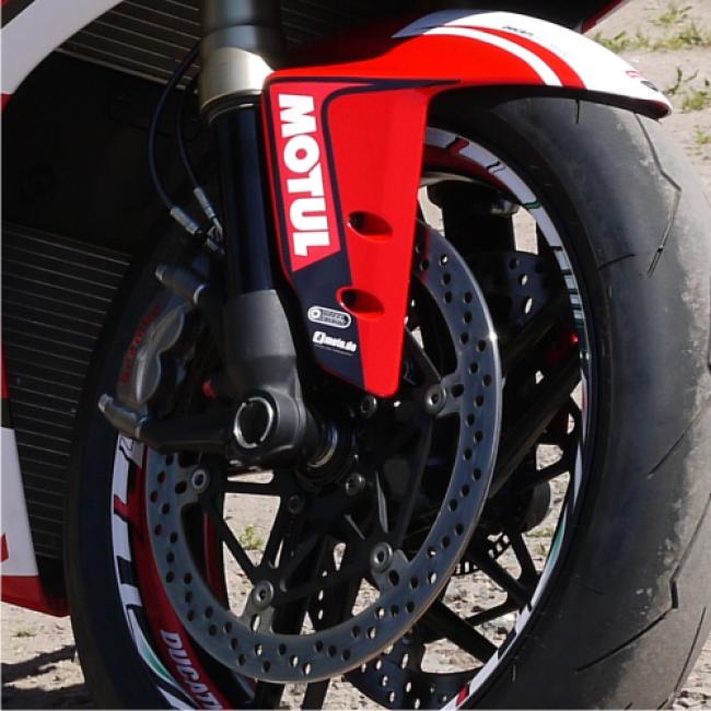 DUCATI Panigale 899 | 1199 (13-14) Dekor Stickerkit Aufkleber SBK 2013 Weiß