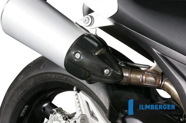 Auspuffhitzeschutz rechts Carbon