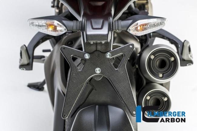 License Plate Holder Carbon Ducati Monster 1200 / 1200 S matte finish
