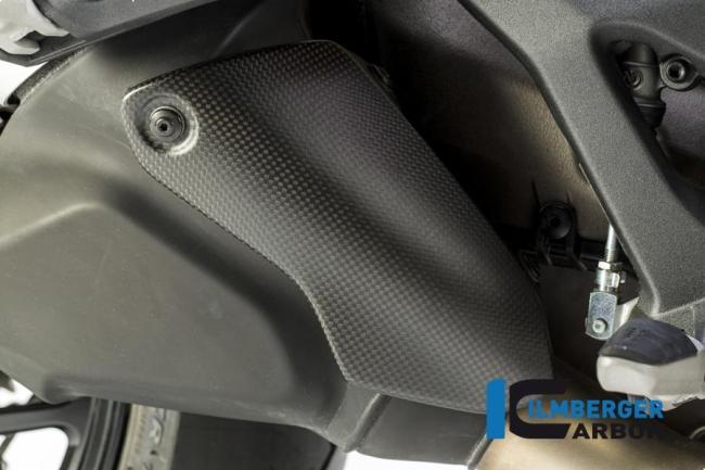 Stiefelschutz am Auspuff matt