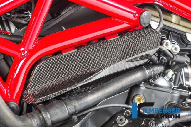 Abdeckung unterm Rahmen links glanz