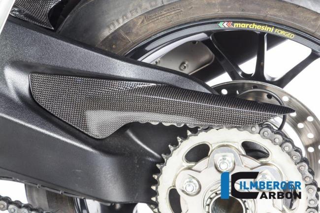 Kettenschutz hinten Carbon glänzende Oberfläche