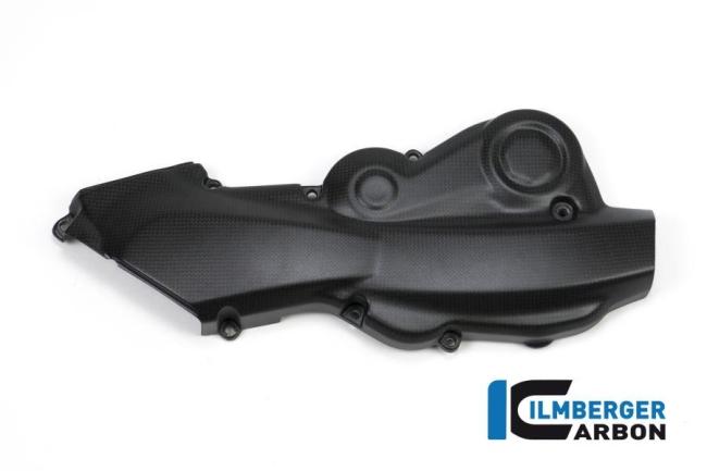 Timing belt cover horizontal matte finish carbon