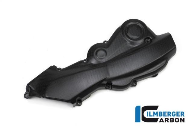 Timing belt cover horizontal matte finish carbon
