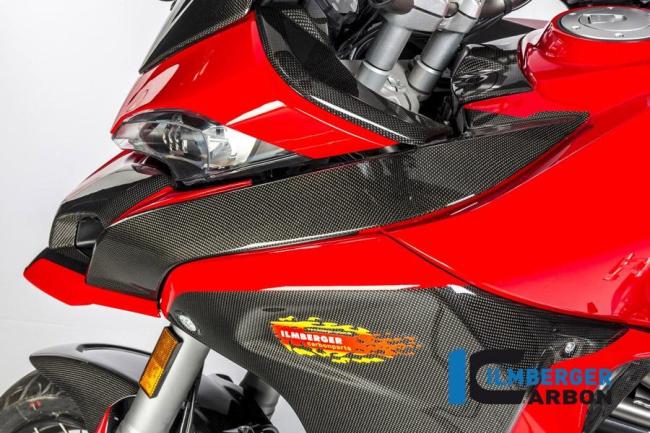 Tankcover left / Airchannel cover left side gloss surface Ducati MTS 1200`15