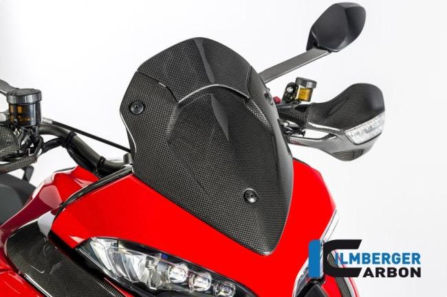 Windshield (glossy surface) Carbon - Ducati Multistrada 1200 DVT fróm MY 2015