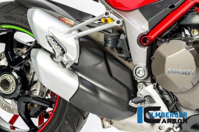 Auspuffhitzeschutz Ducati MTS'15 matt