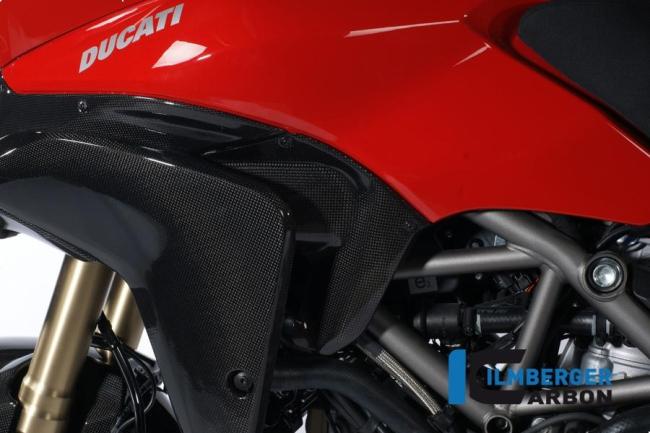 Luftabweiser am Tankseitenteil links Carbon