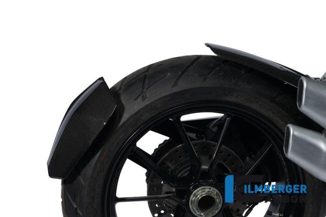 Rear splash guard carbon