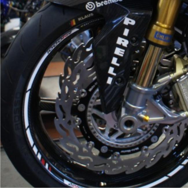 Rim Stripes GP Style with your Text