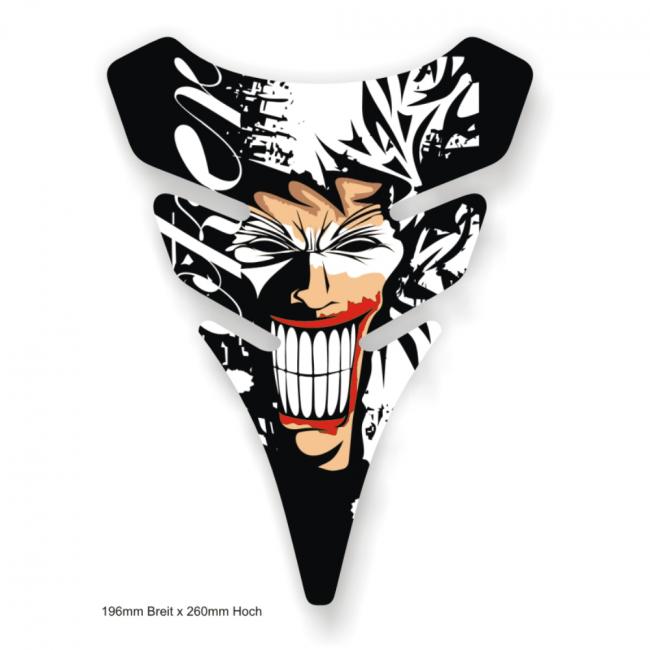 Kawasaki Z1000 "JOKER Rot"10-13 Dekor Stickerkit