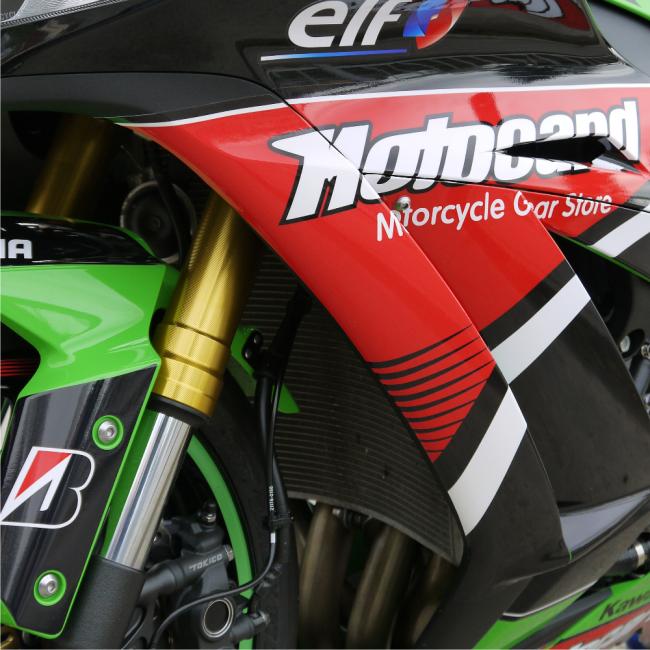 Kawasaki ZX-10R "SBK WM 2013 Tom Sykes Replica" 11-15 Dekor Stickerkit