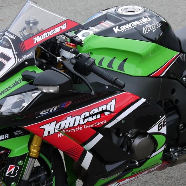 Kawasaki ZX-10R "SBK WM 2013 Tom Sykes Replica" 11-15 Dekor Stickerkit