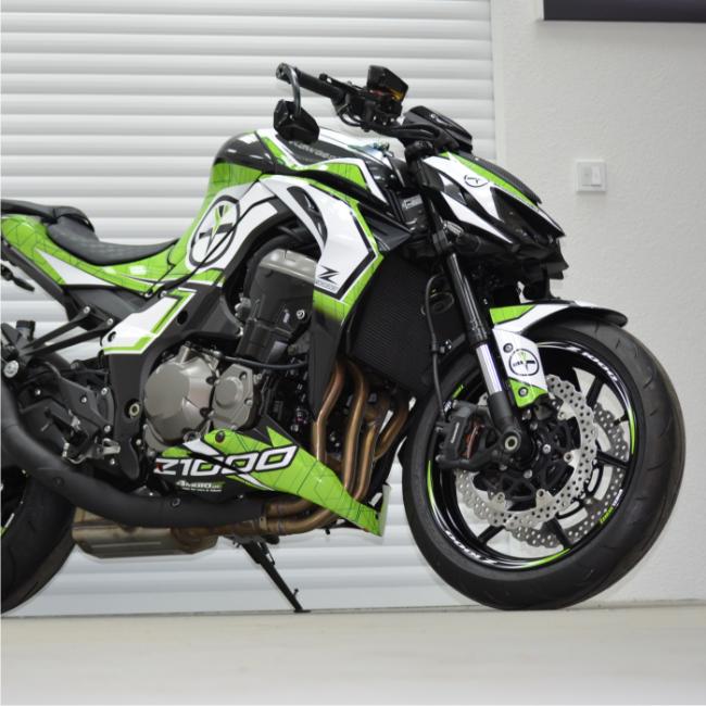 Kawasaki Z1000 "SPIKE" 14- Dekor Stickerkit