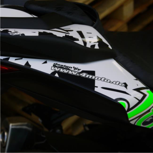 Kawasaki Z1000 "JOKER" 14- Dekor Stickerkit Fluogreen
