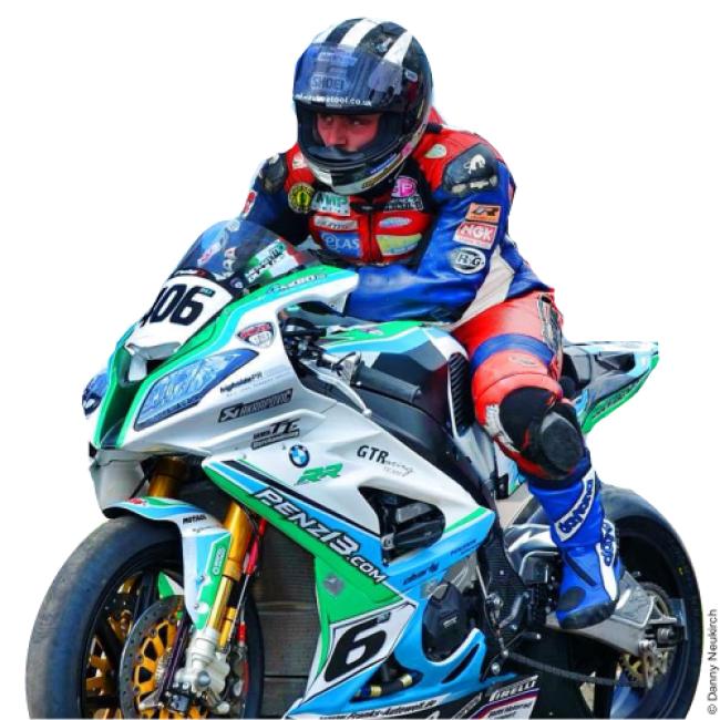 BMW S1000RR (12-14) "PENZ13.com - Michael Dunlop Replica #6" Frohburg 2014 Dekor Stickerkit