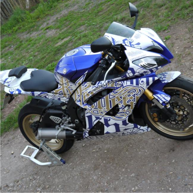 YAMAHA R6 08-16 Streetrace Dekor Stickerkit Aufkleberset