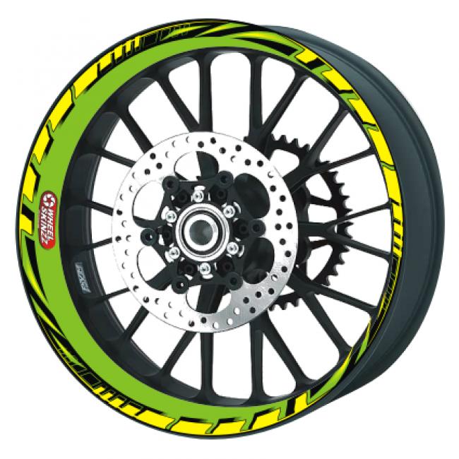 Wheelskinzz® rf_schwarz_if_gruen_df_gelb_tx_ohne